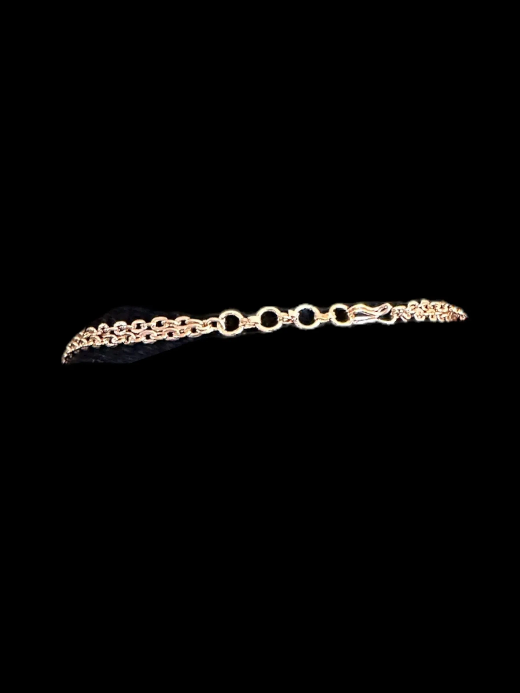 PS363  Eliza rose gold plated necklace ( READY TO SHIP )