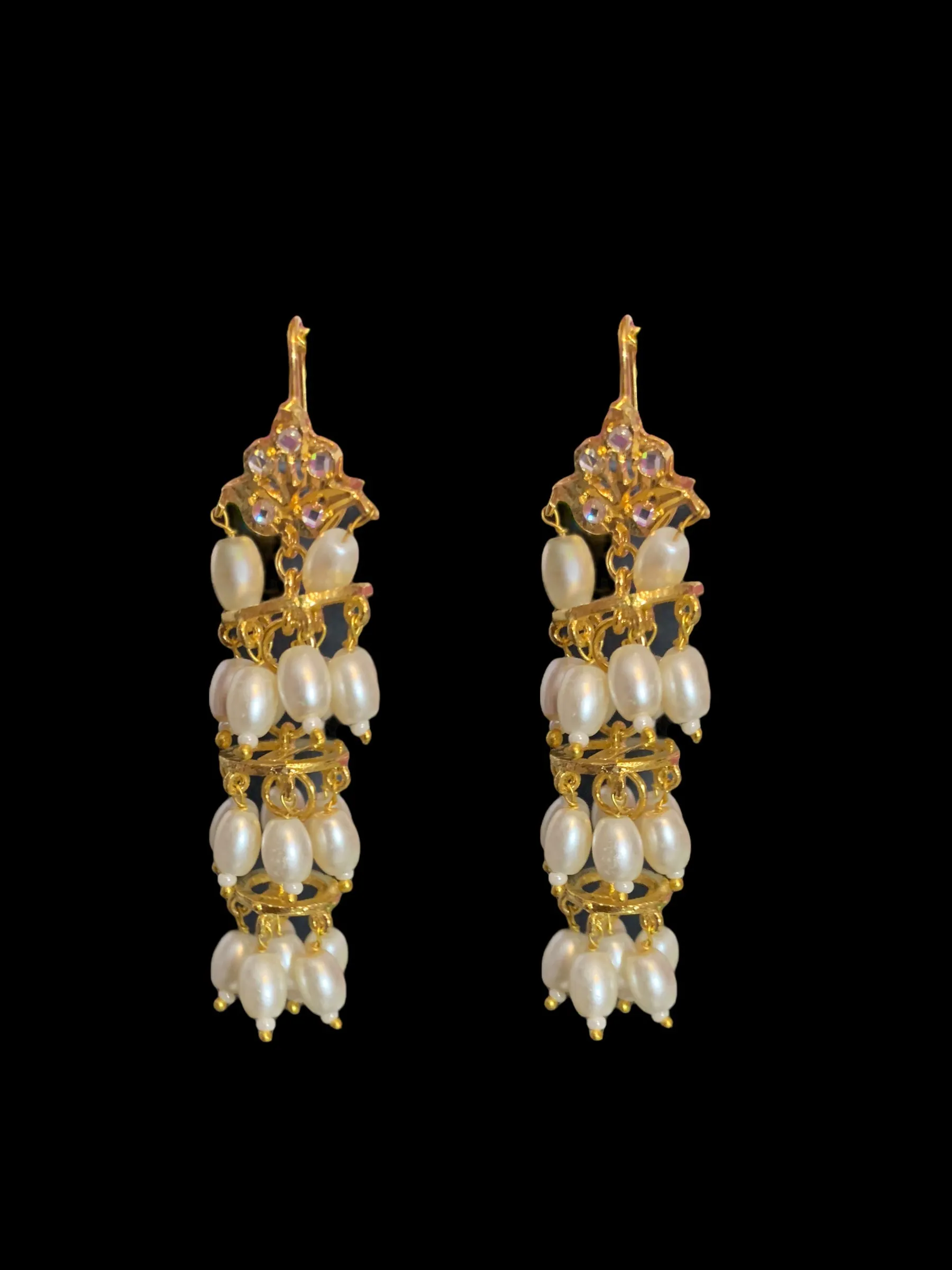 PS408 Anaya shell pearl  necklace with earrings ( READY TO SHIP )