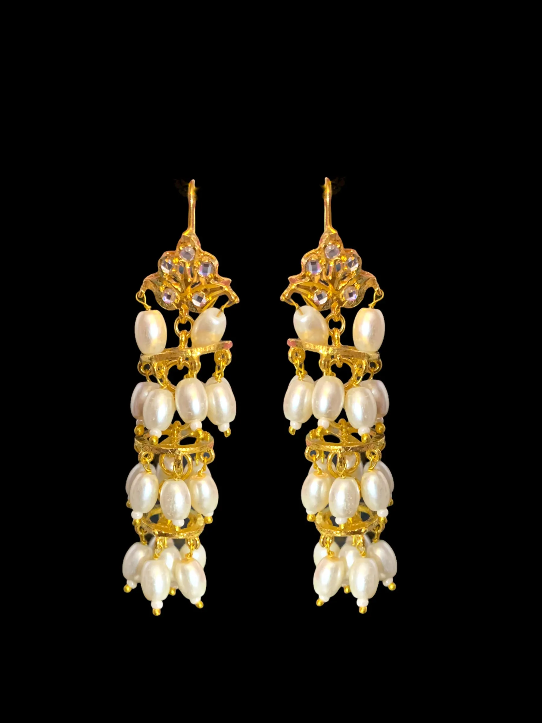 PS408 Anaya shell pearl  necklace with earrings ( READY TO SHIP )