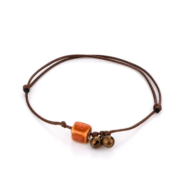 QCOOLJLY Butterfly Pendant Anklets Foot Chain Summer Yoga Beach Leg Bracelet Handmade Anklet Rose Gold Silver Color Jewelry