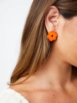 Retro Bloom Studs - Marmalade