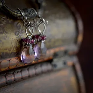 Rita (Small)  - Ametrine, Sterling Silver Earrings