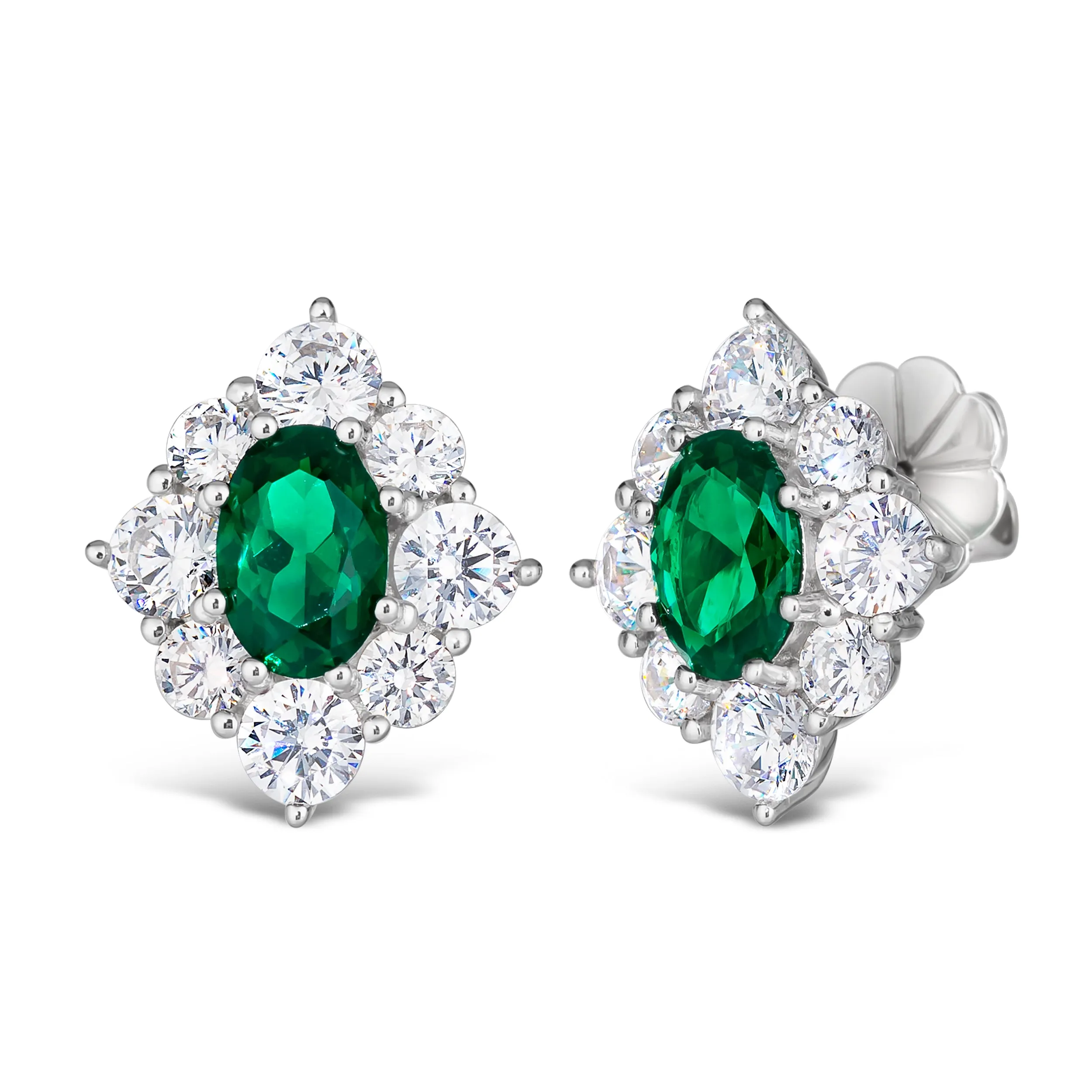 Rodeo Drive Emerald Earrings