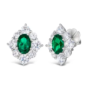 Rodeo Drive Emerald Earrings