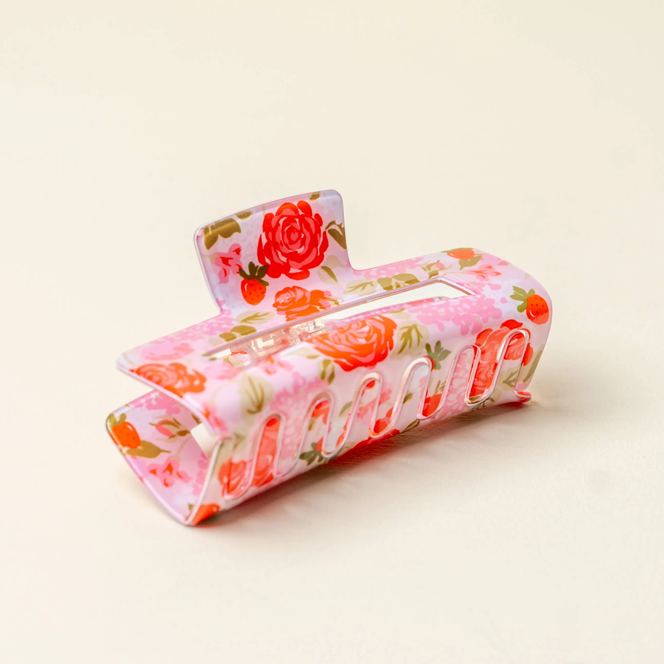 Rose Garden Claw Clip