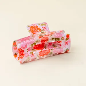 Rose Garden Claw Clip