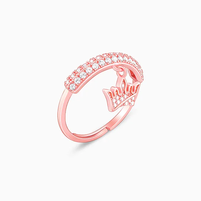 Rose Gold Crown Ring