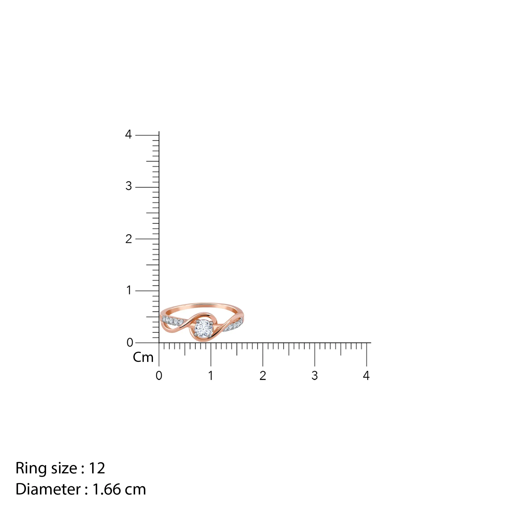 Rose Gold Enchante Diamond Ring