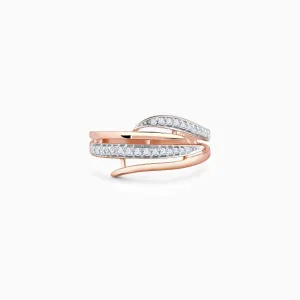 Rose Gold Ethereal Enigma Diamond Ring