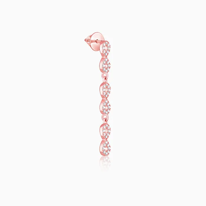 Rose Gold Grand Opulence Earrings