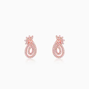 Rose Gold Pure Elegance Earrings