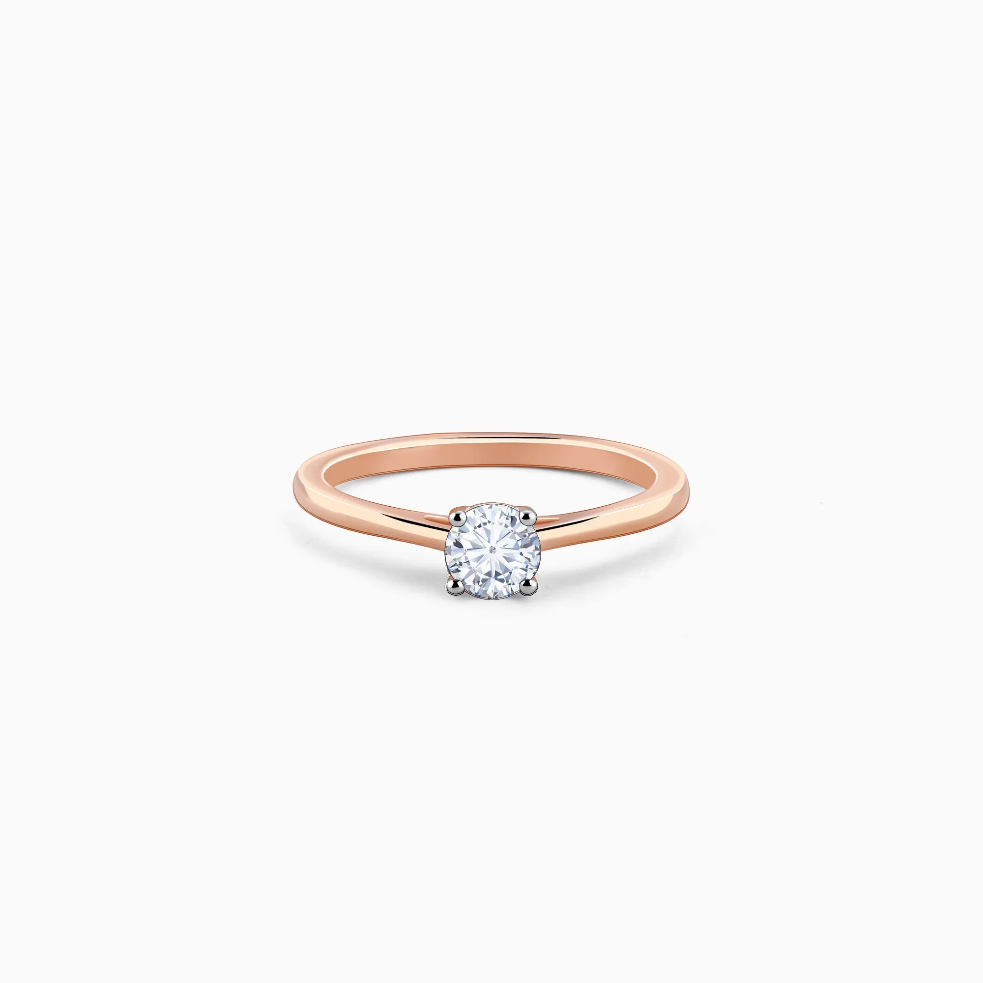 Rose Gold Solitaire Dream Diamond Ring