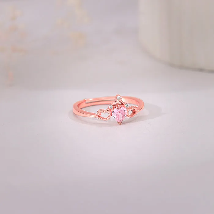 Rose Gold Sweetheart Ring