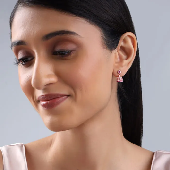 Rose Gold Vaishali Jhumki