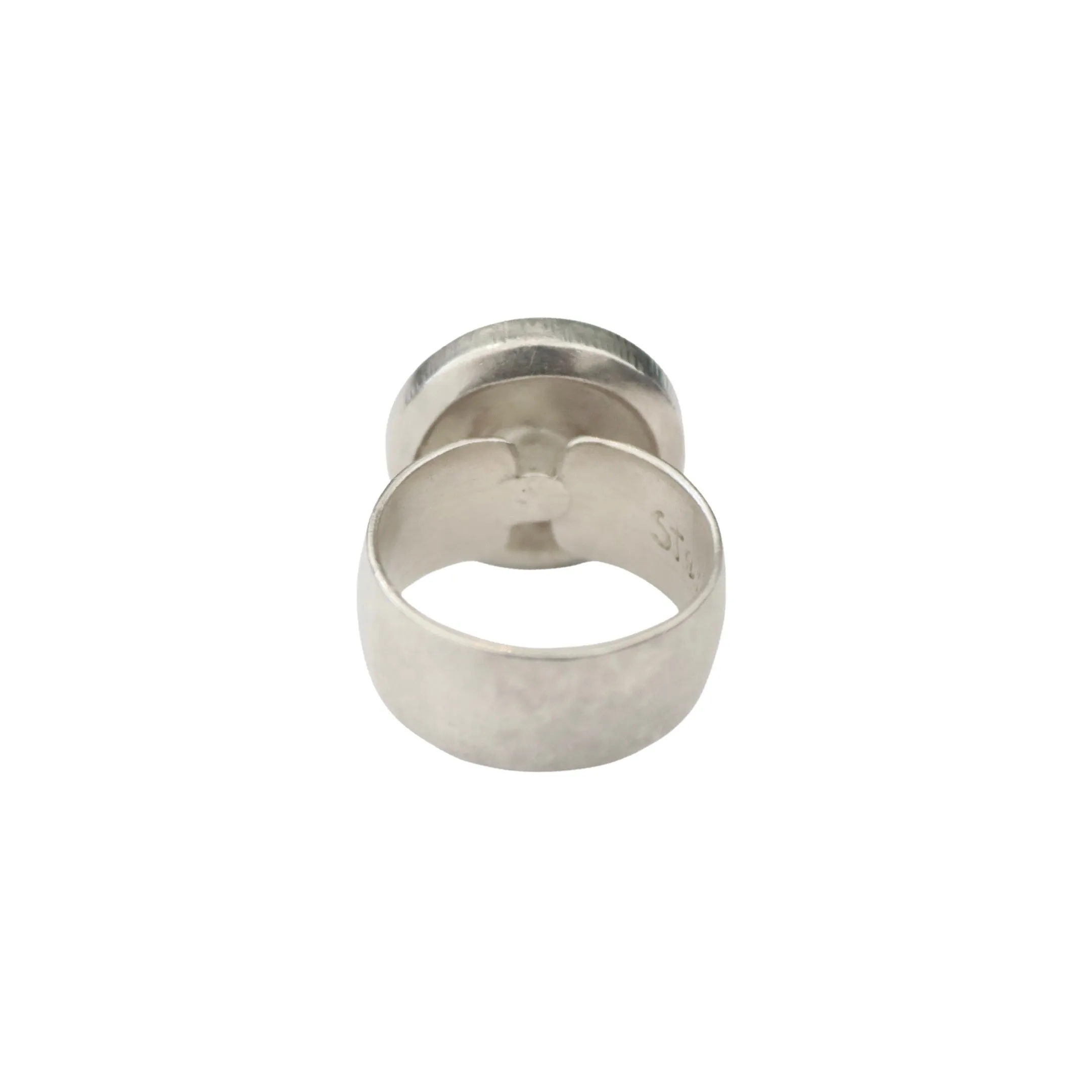 Round Champagne Diamond Ring