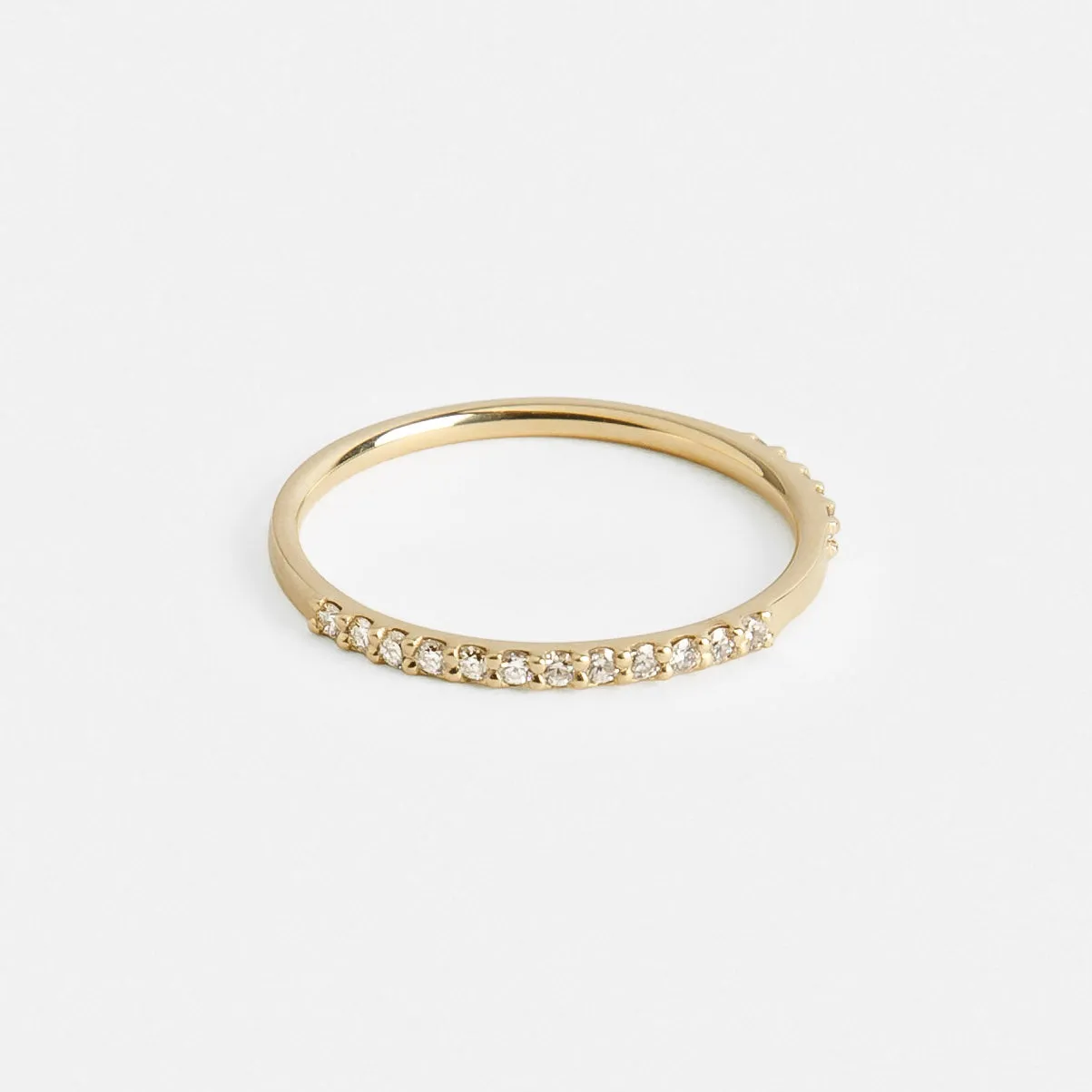 Row Ring in Gold