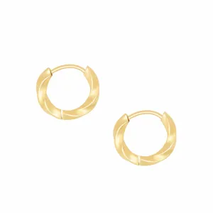 Sage Hoop Earrings