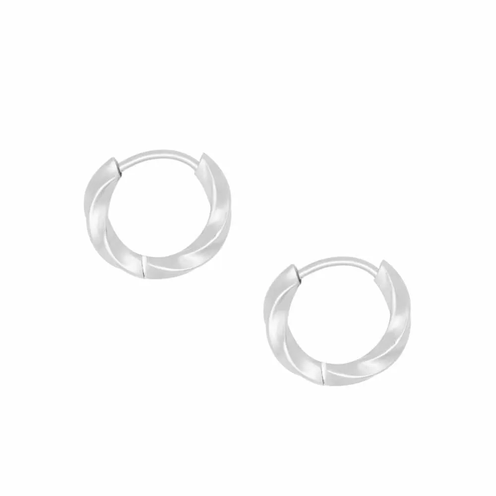 Sage Hoop Earrings