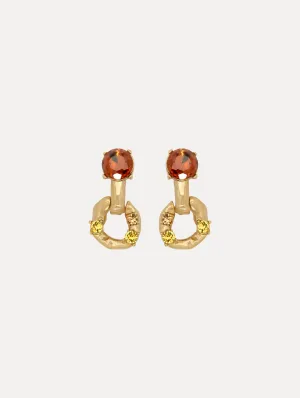 Scramble Chain-Link Earrings
