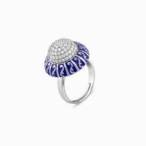 Silver Caprice Ring