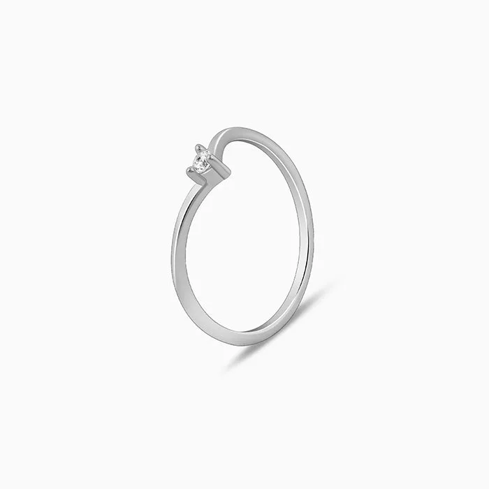 Silver Cherishable Ring
