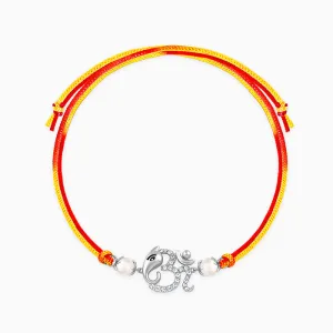 Silver Ganesha Blessing Rakhi