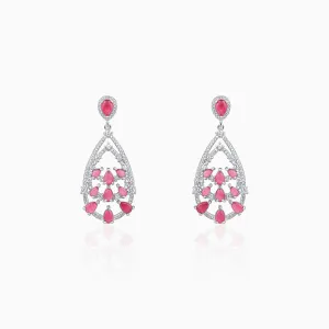 Silver Graceful Drop Earrings