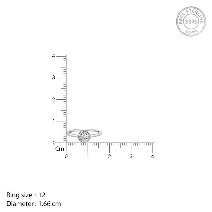 Silver Lovely Moments Ring