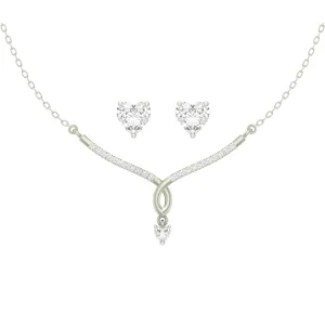 Silver Mila Jewellery Set