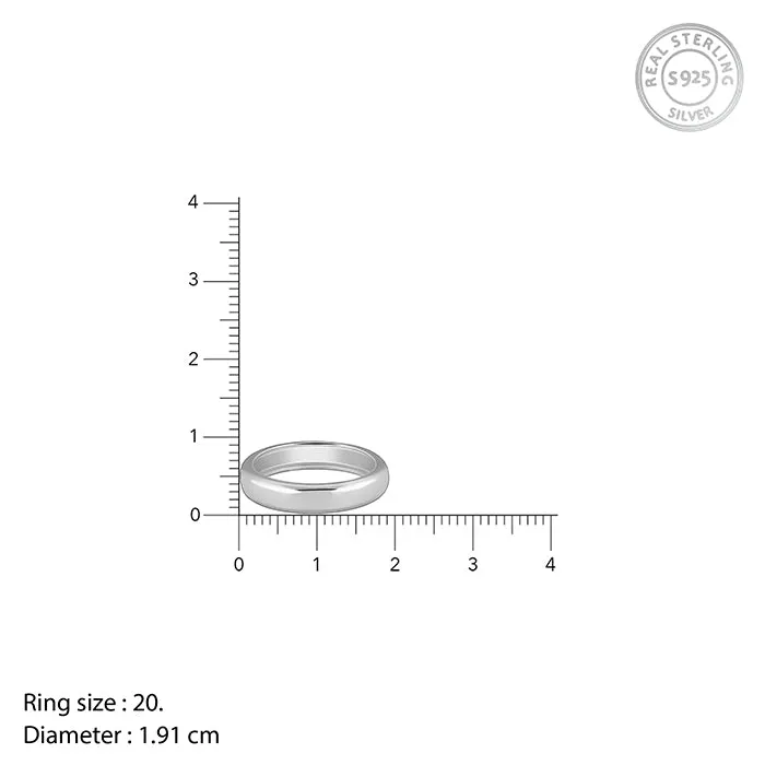 Silver Resilient Ring For Him