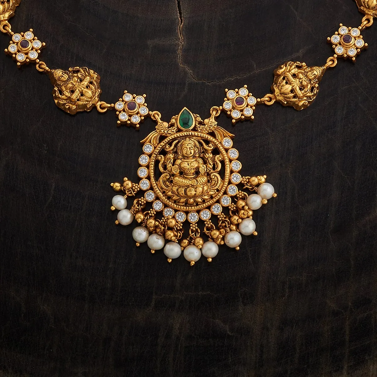 Silver Temple Necklace 170602