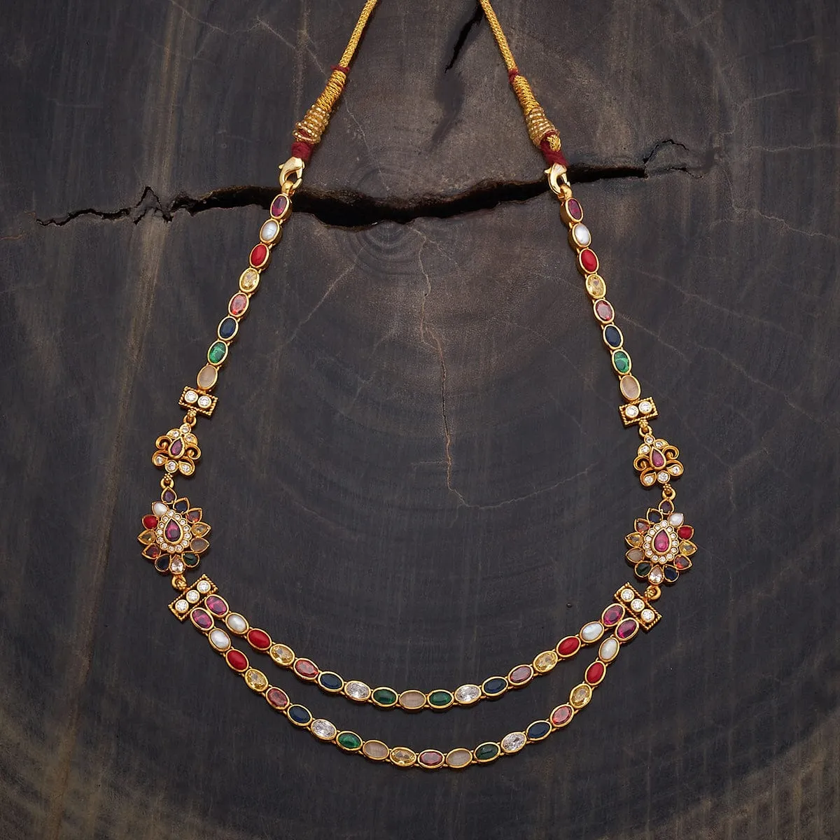 Silver Temple Necklace 173315