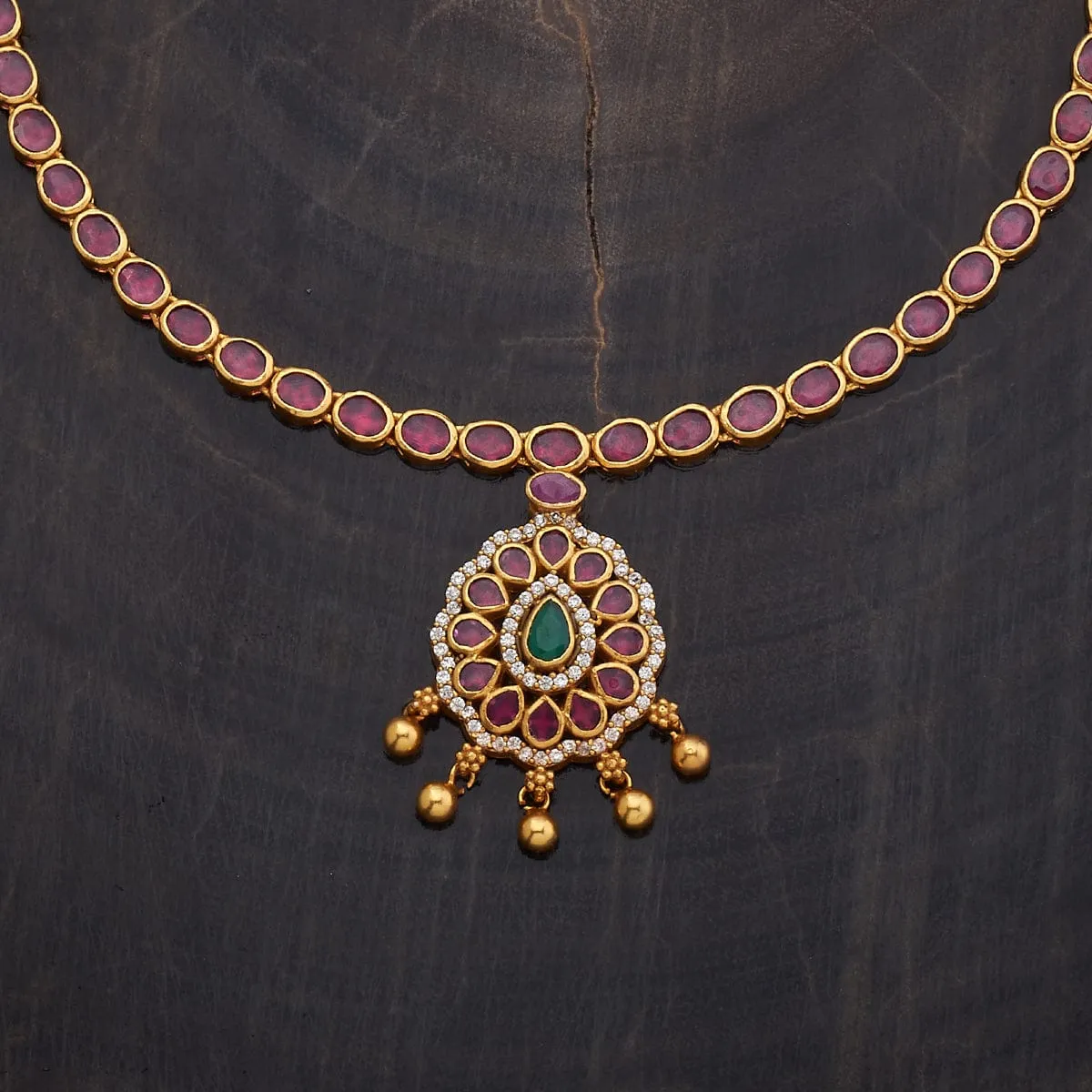 Silver Temple Necklace 178084
