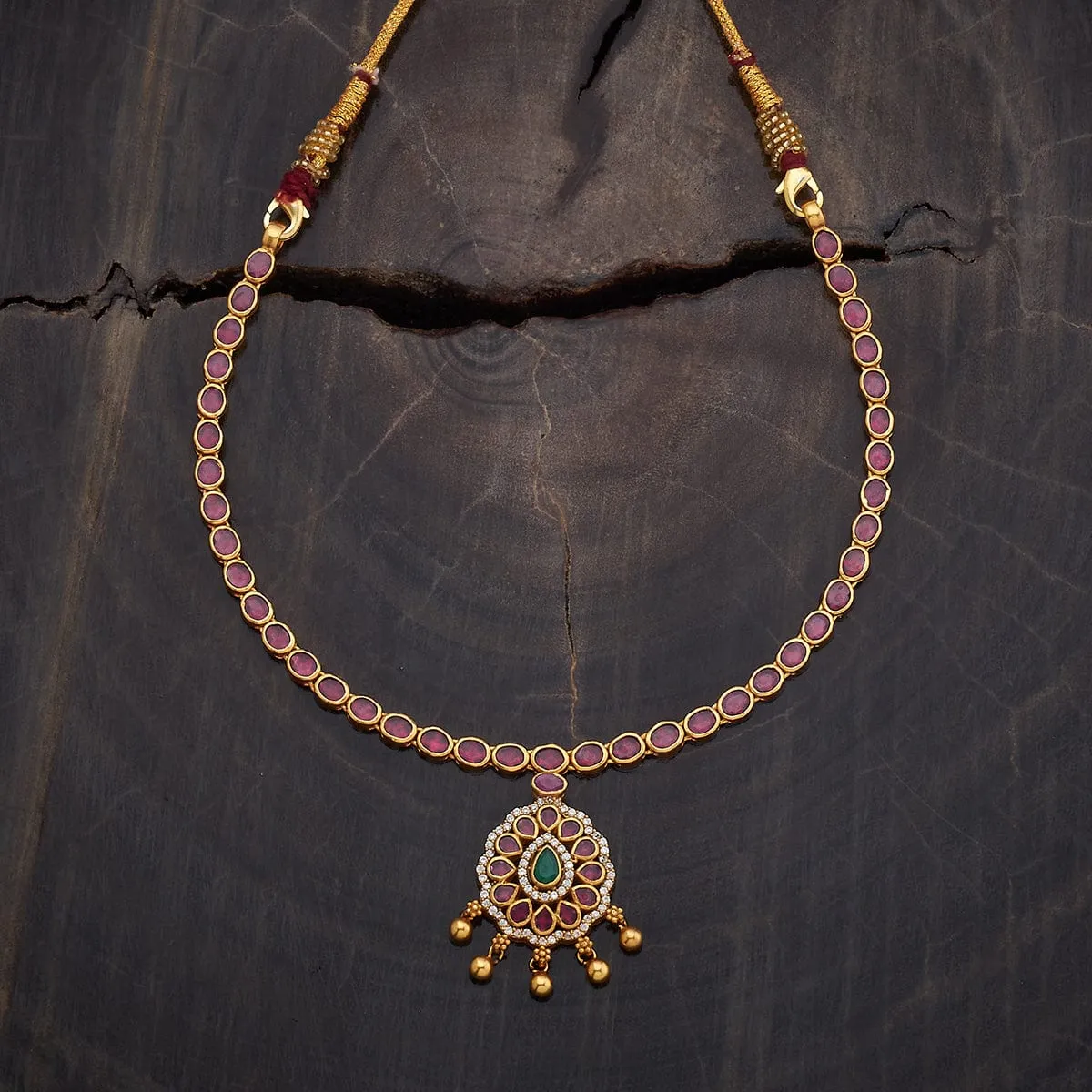 Silver Temple Necklace 178084