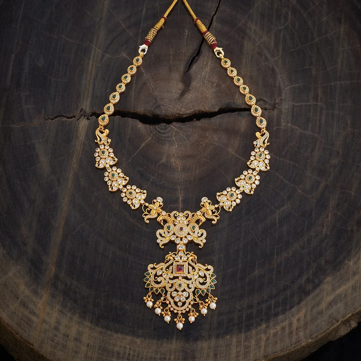 Silver Temple Necklace 178102