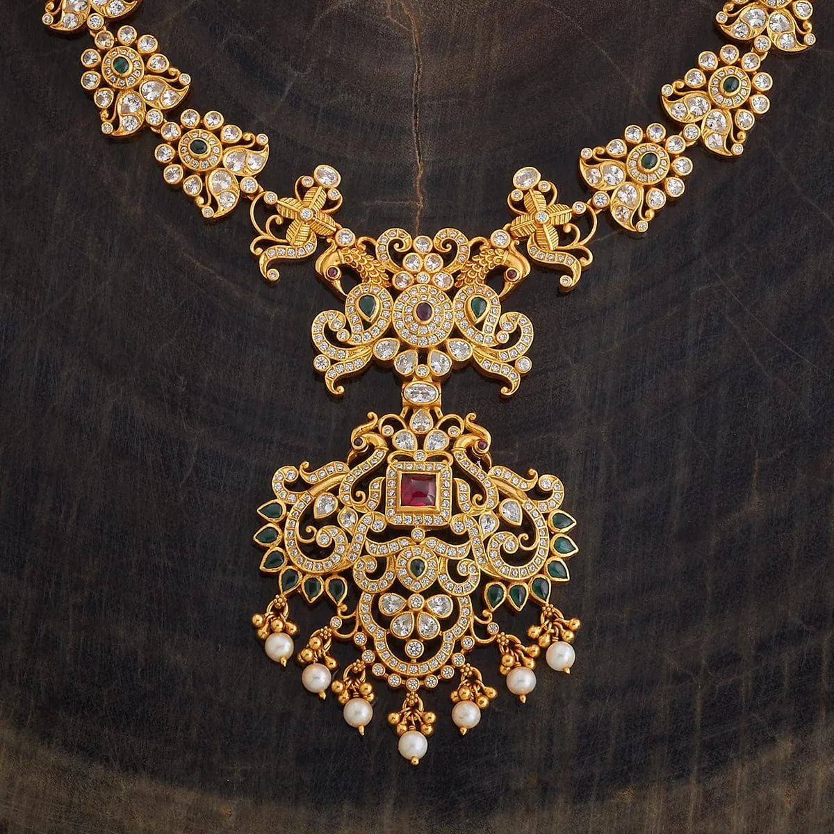 Silver Temple Necklace 178102