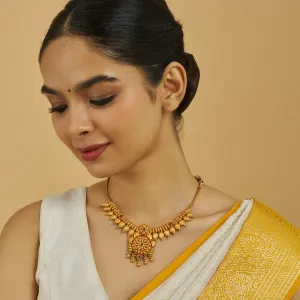Silver Temple Necklace 179567