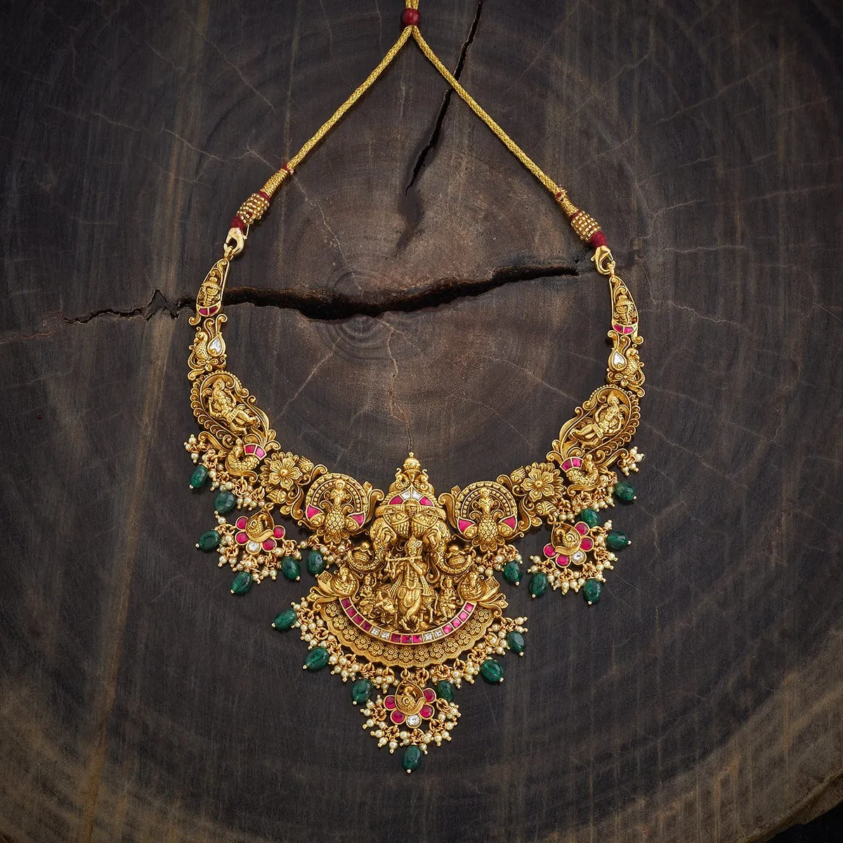 Silver Temple Necklace 179726