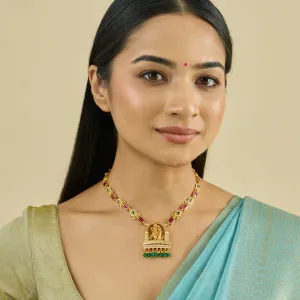 Silver Temple Necklace 183327