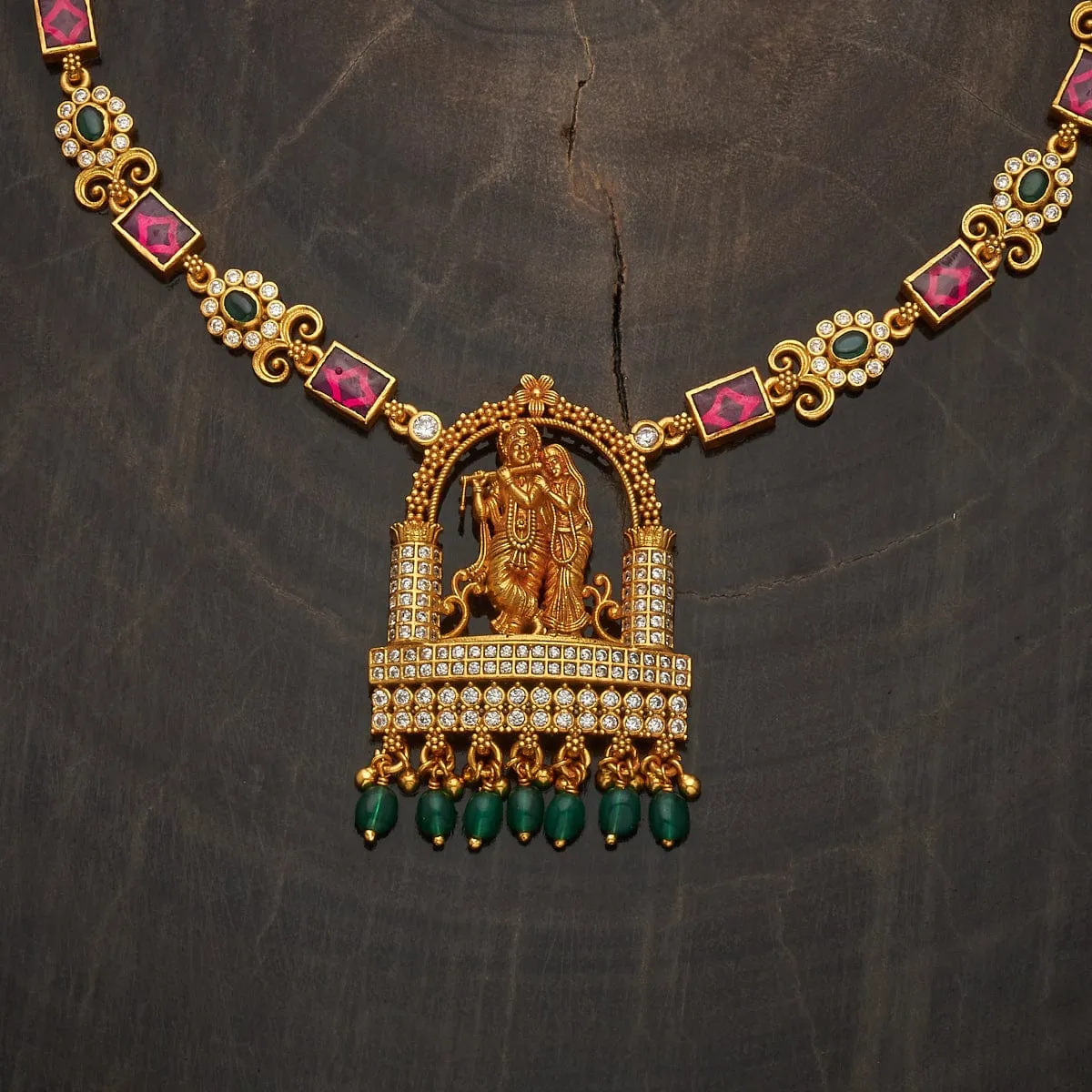 Silver Temple Necklace 183327