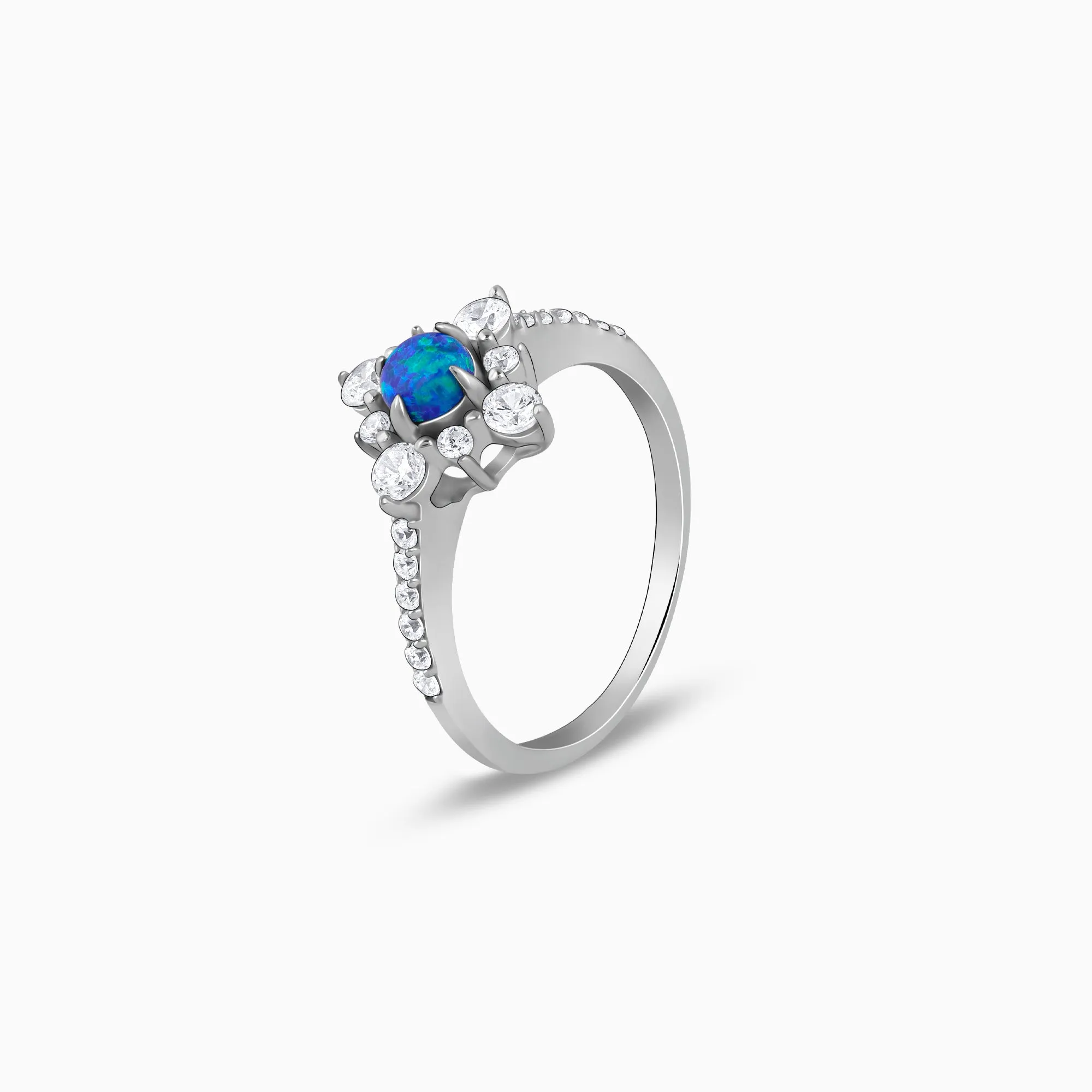 Silver You Go Girl Ring