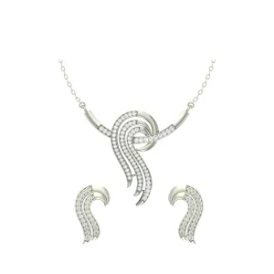 Silver Zoe Jewellery Set