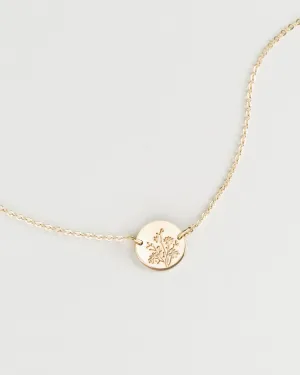 Small Flora Link Necklace
