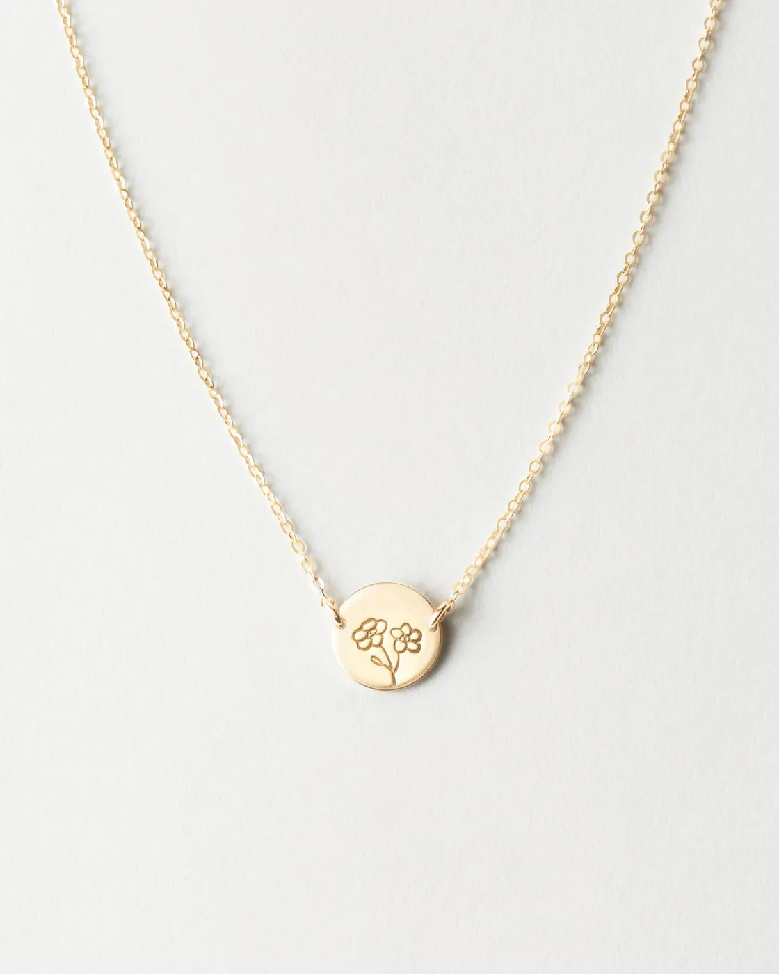 Small Flora Link Necklace