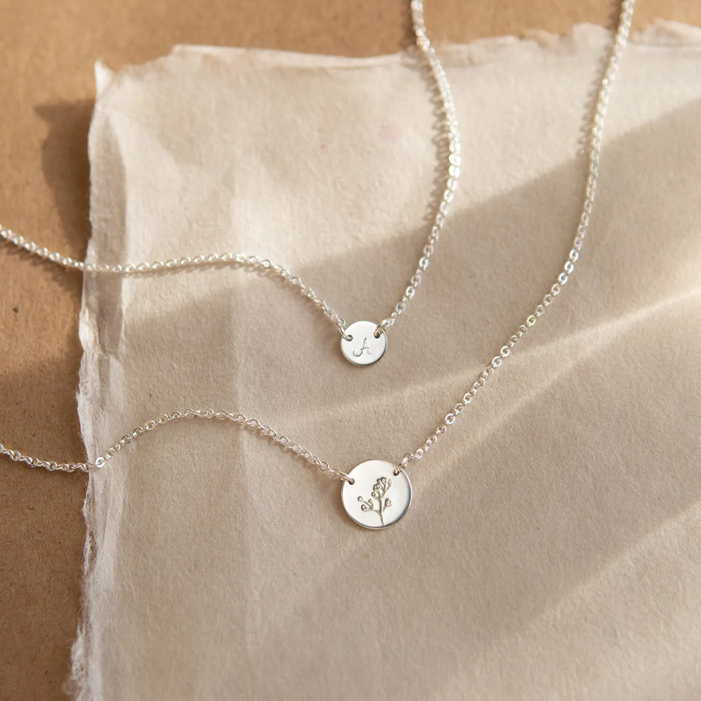Small Flora Link Necklace