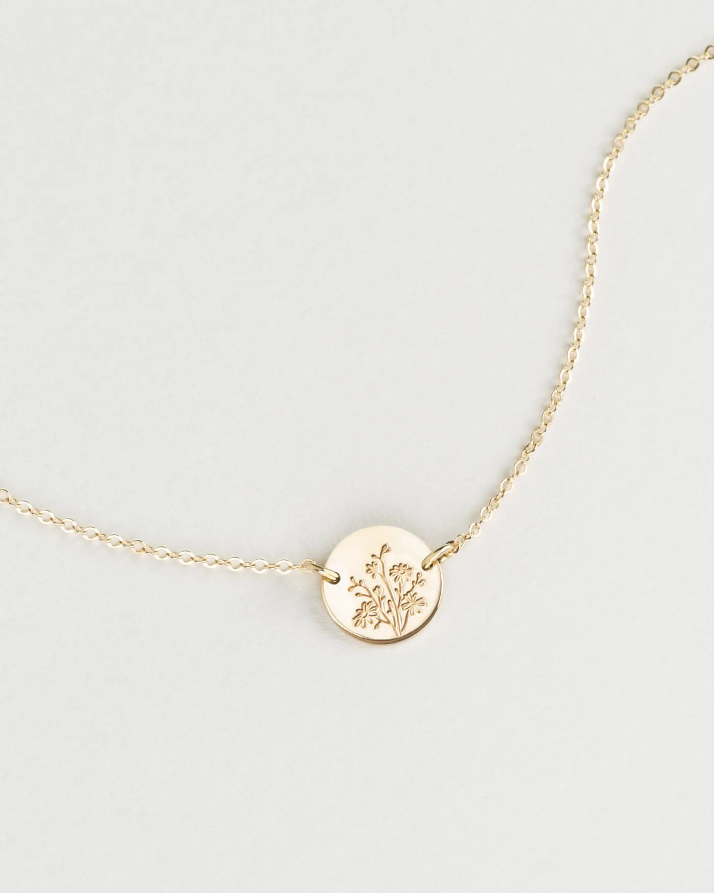 Small Flora Link Necklace