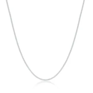 Sterling Silver 1.2mm Box Chain, 30"