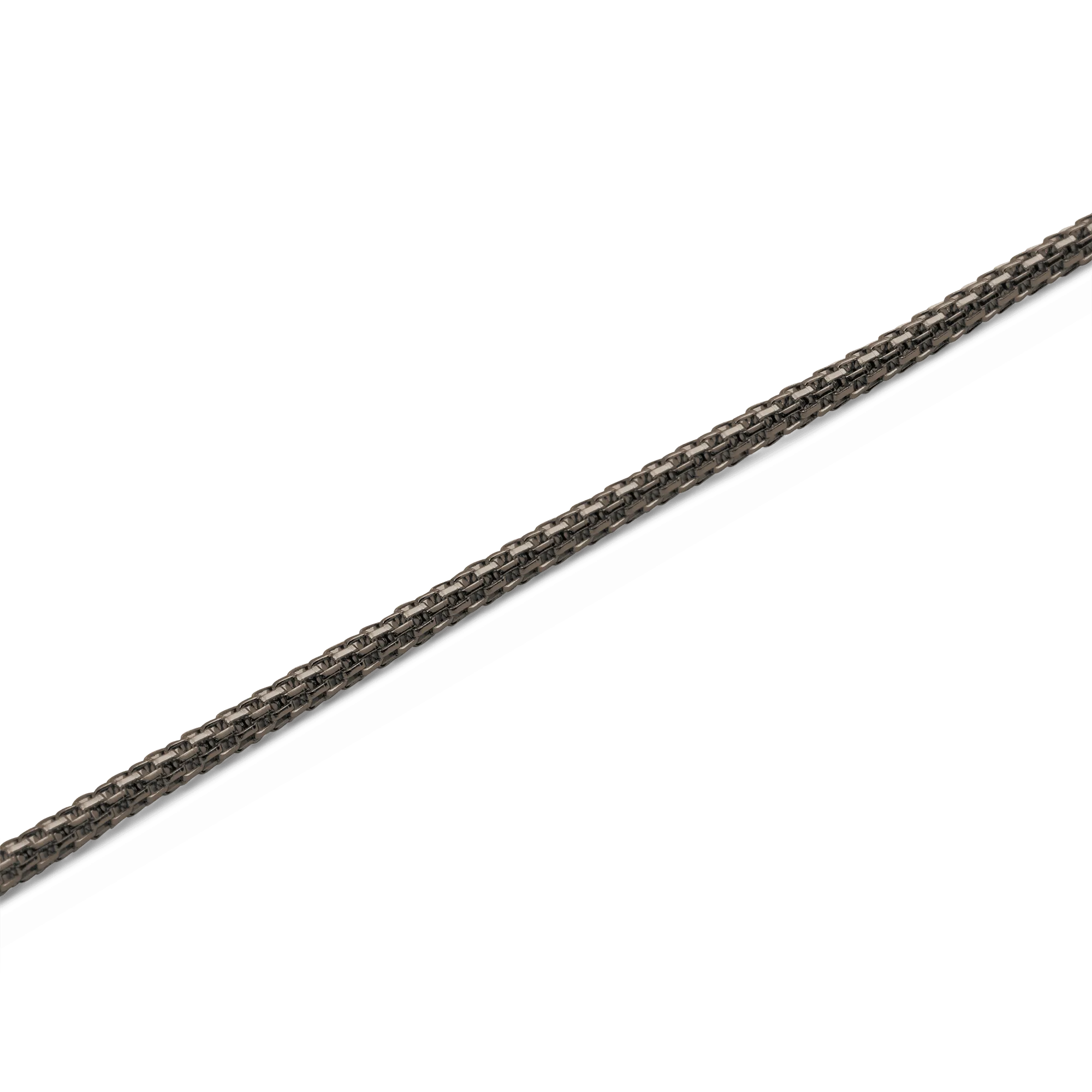 Tide Mesh Necklace Graphite 1.8
