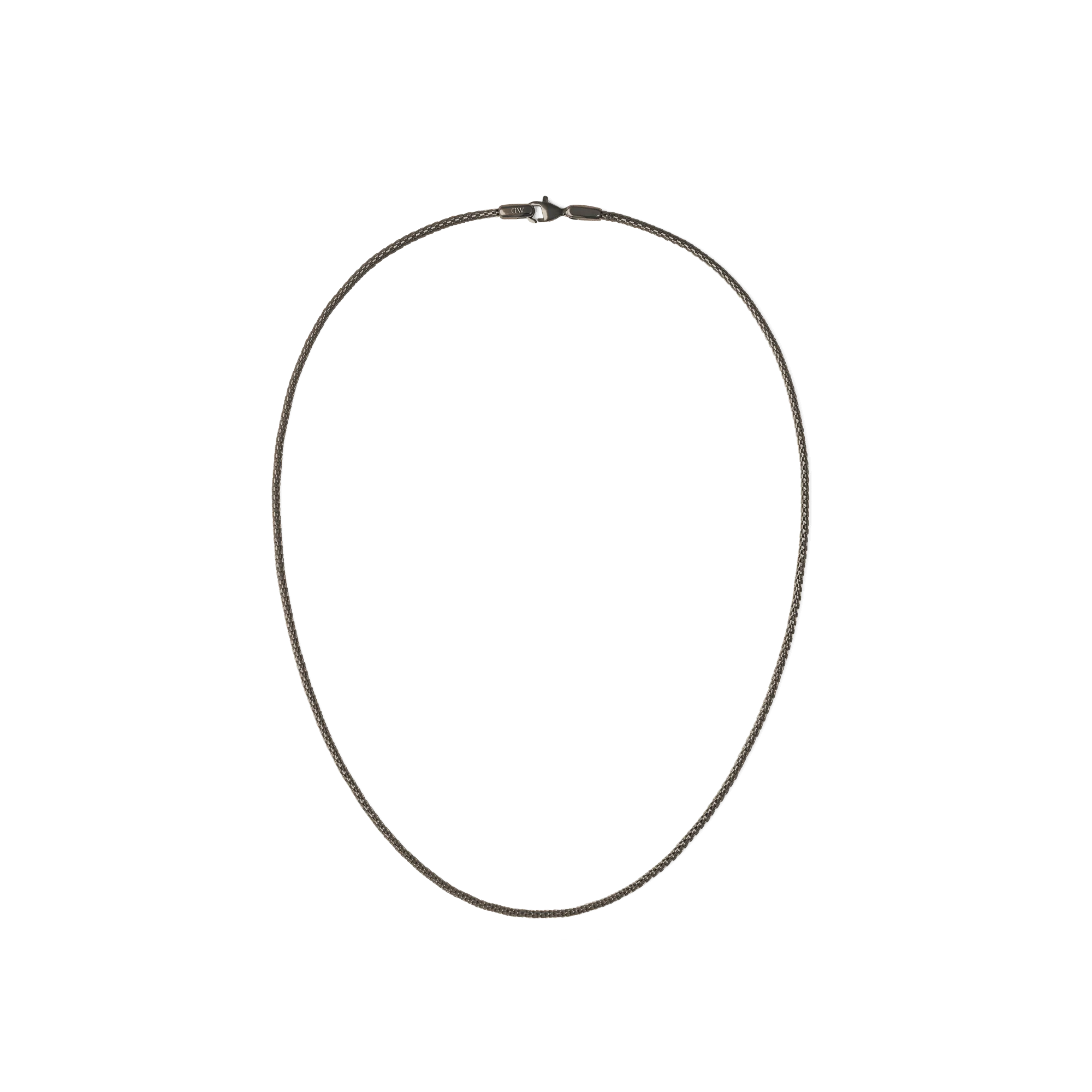 Tide Mesh Necklace Graphite 1.8