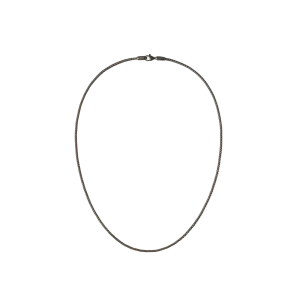 Tide Mesh Necklace Graphite 1.8